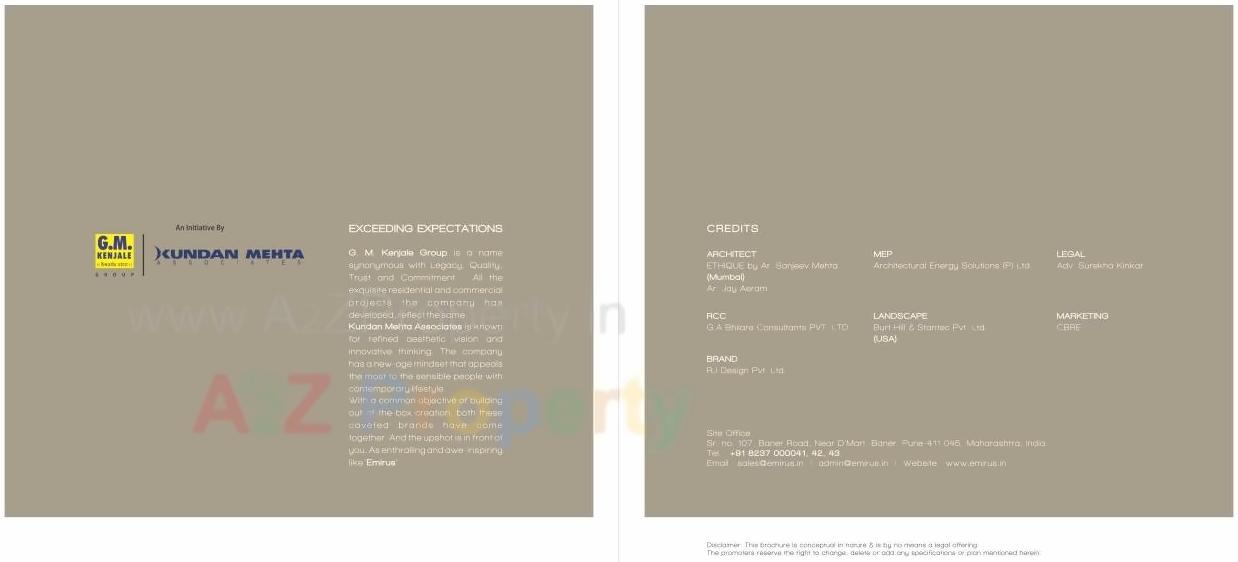  of real estate project Emirus located at Baner, Pune, Maharashtra