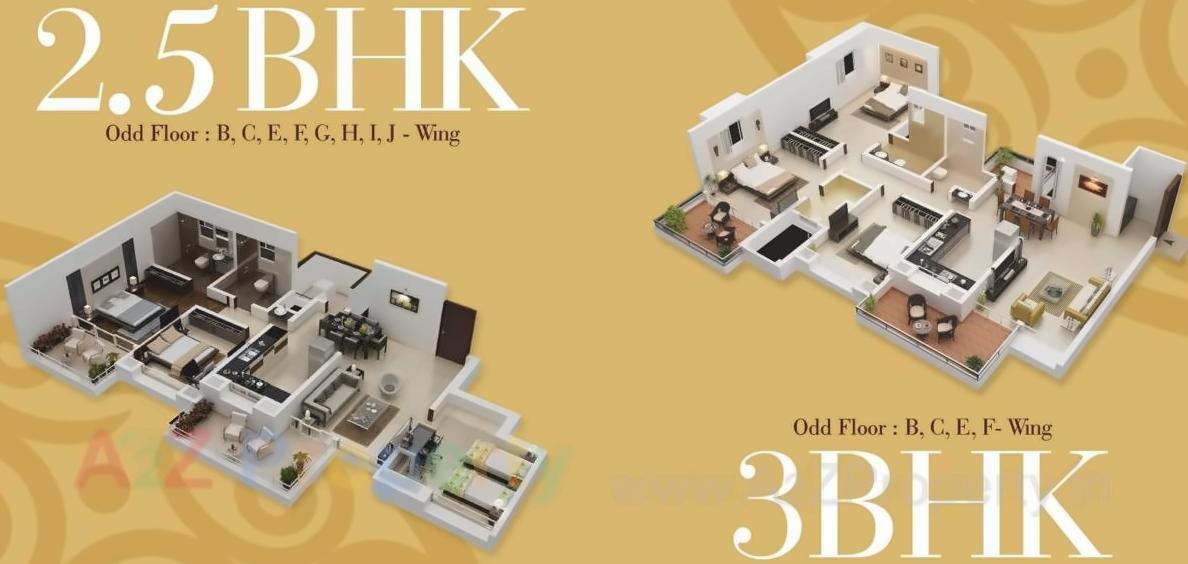 Layout of real estate project Empire Square located at Pimpri-chinchawad-m-corp, Pune, Maharashtra