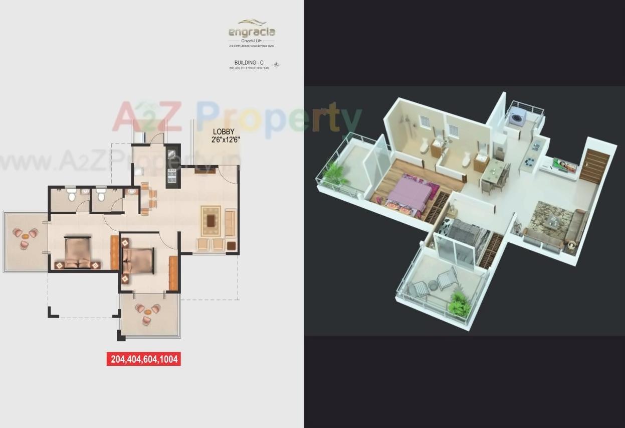Layout of real estate project Engracia located at Pimpale-gurav, Pune, Maharashtra