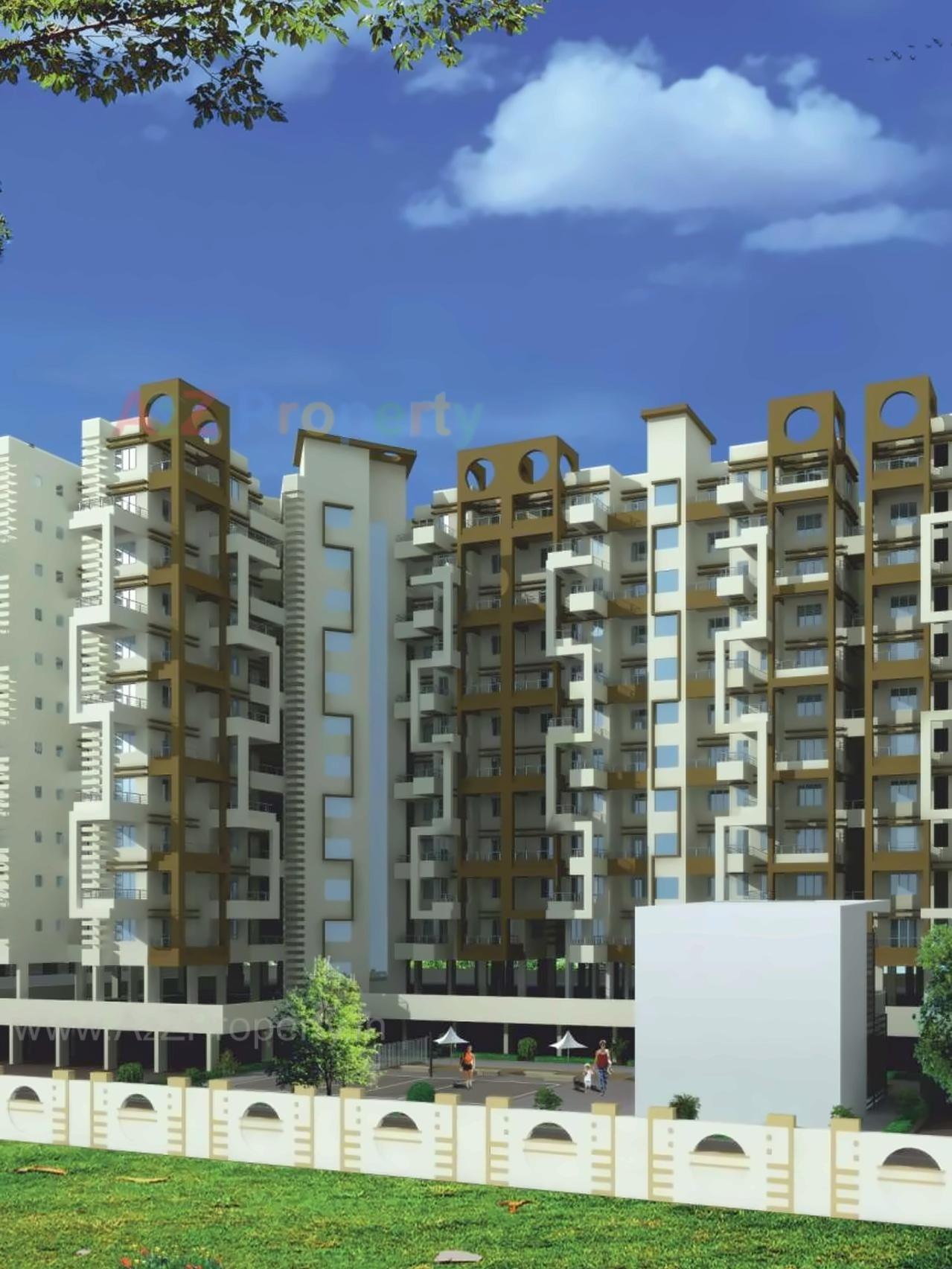 3D Elevation of real estate project Engracia located at Pimpale-gurav, Pune, Maharashtra