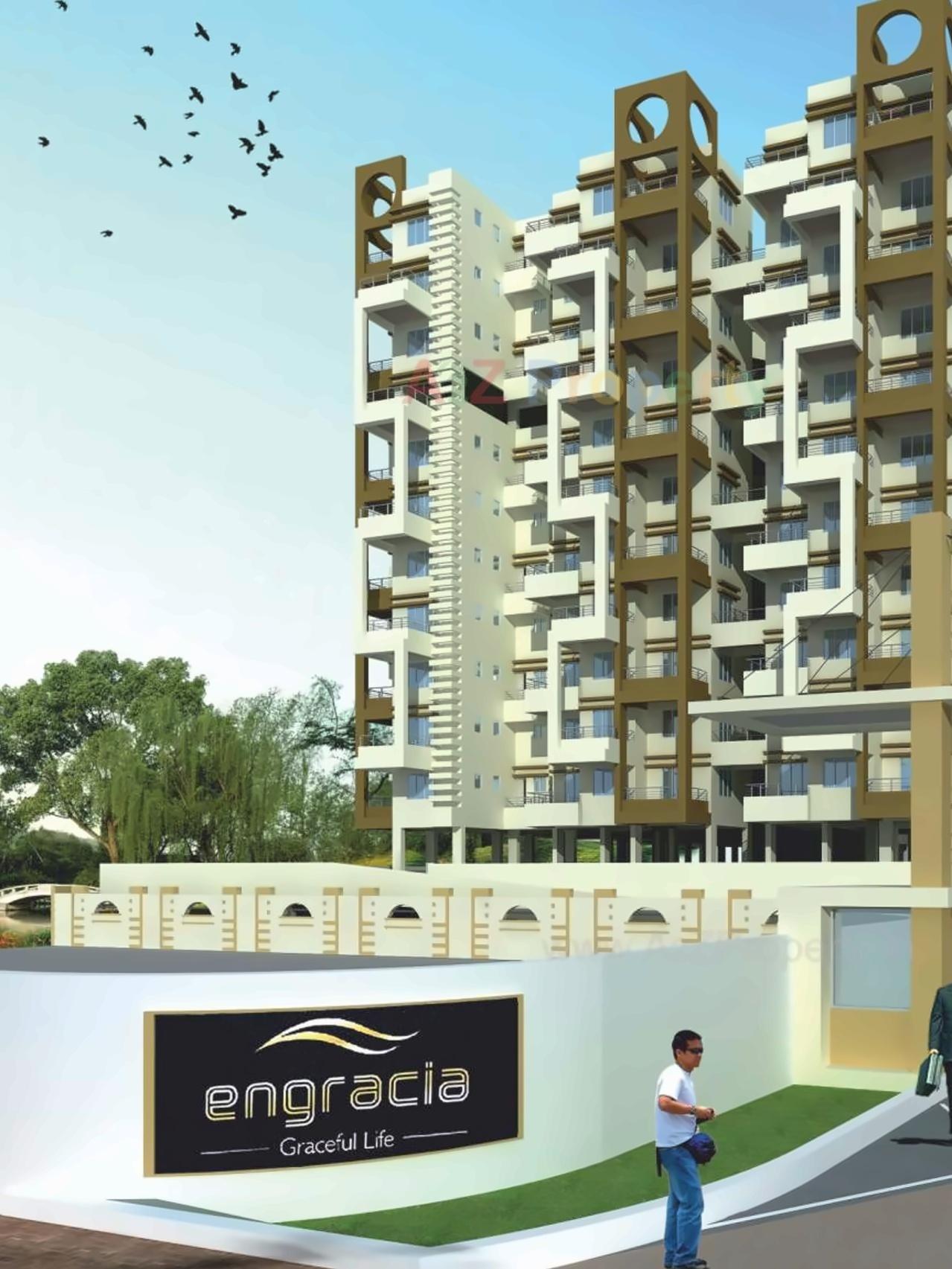 3D Elevation of real estate project Engracia located at Pimpale-gurav, Pune, Maharashtra