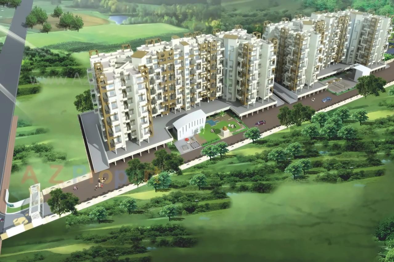 3D Elevation of real estate project Engracia located at Pimpale-gurav, Pune, Maharashtra
