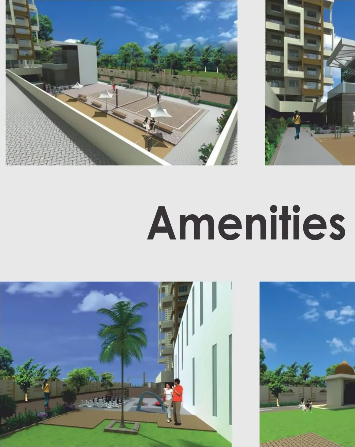 3D Elevation of real estate project Engracia located at Pimpale-gurav, Pune, Maharashtra