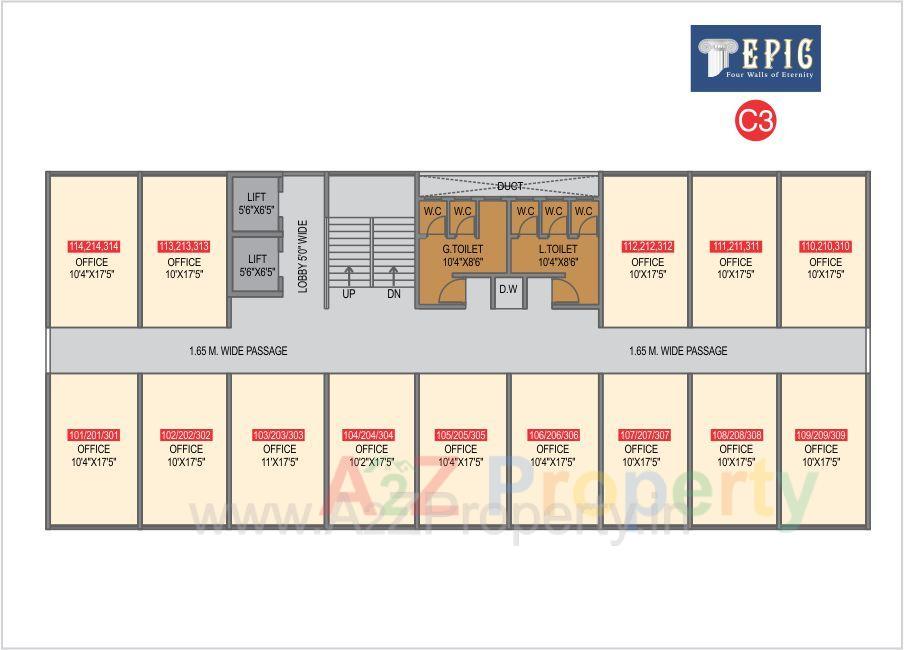 1 of real estate project Epic located at Wagholi, Pune, Maharashtra