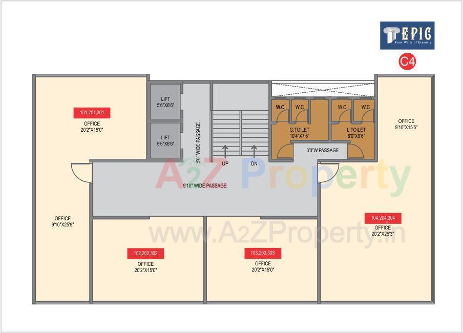 4 of real estate project Epic located at Wagholi, Pune, Maharashtra