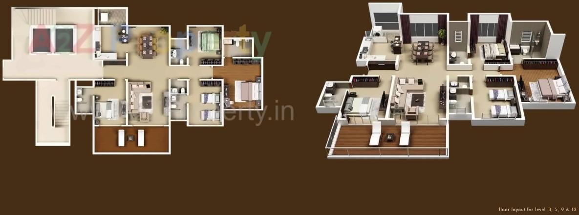 Layout of real estate project Epitome located at Wakad, Pune, Maharashtra