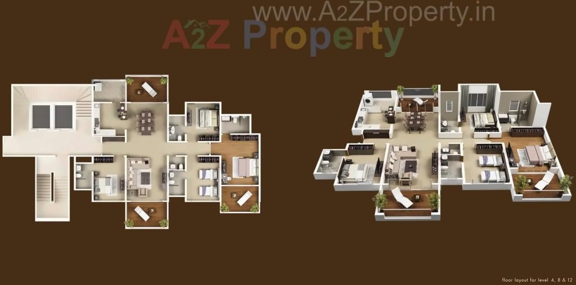 Layout of real estate project Epitome located at Wakad, Pune, Maharashtra