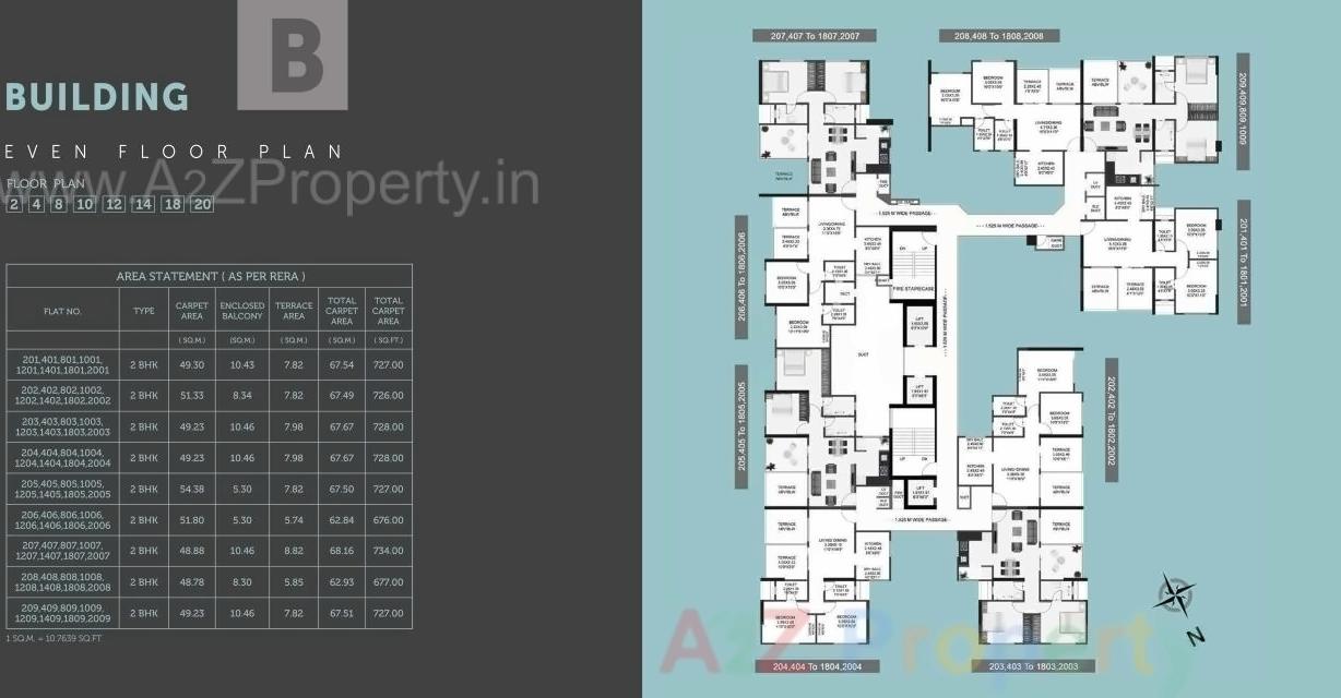 Layout of real estate project Equilife Homes located at Mahalunge, Pune, Maharashtra