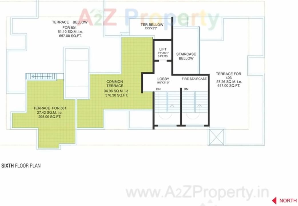 Layout of real estate project Erande Hills located at Kharadi, Pune, Maharashtra