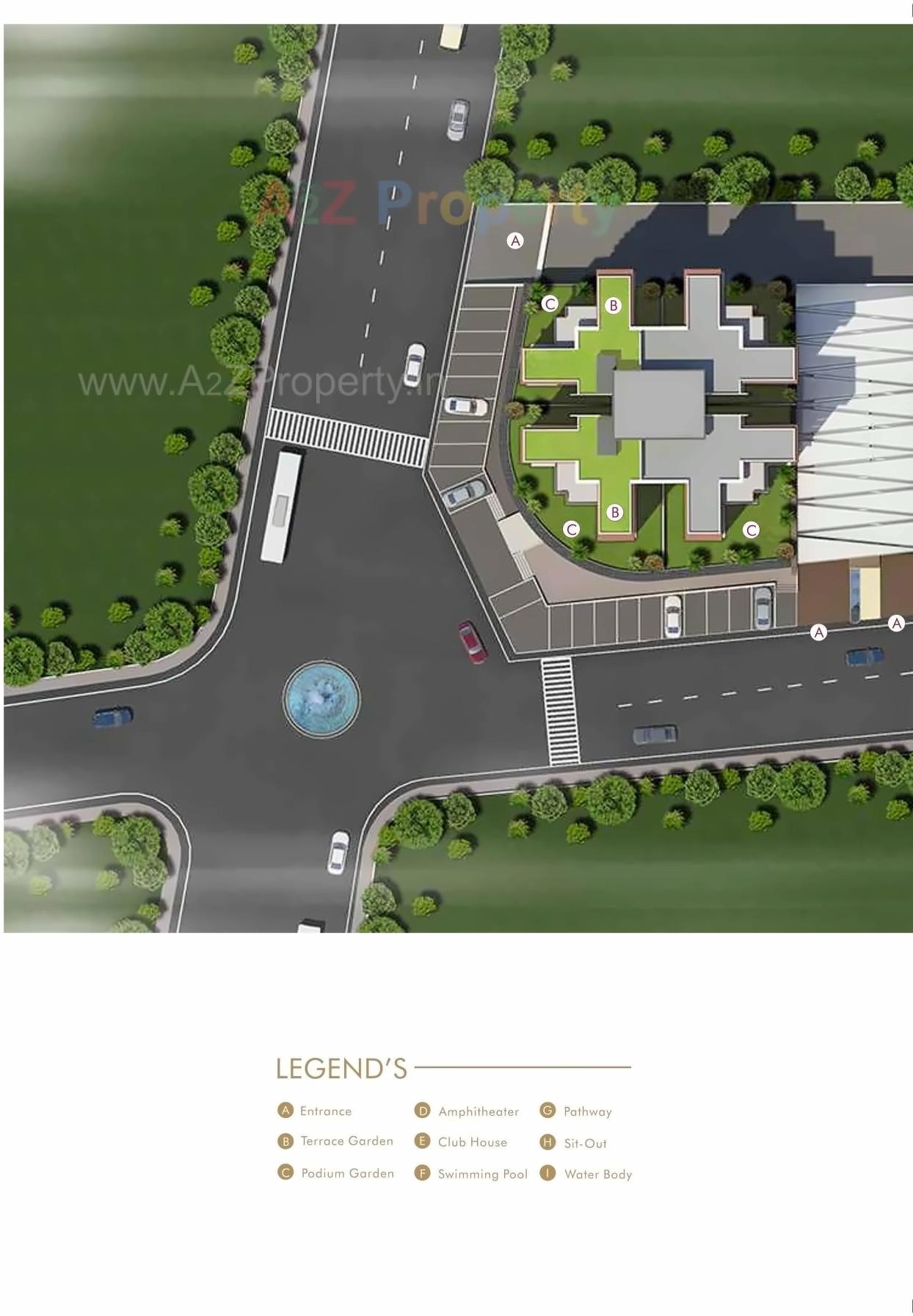 Layout of real estate project Estrellaa located at Kondhwa-bk, Pune, Maharashtra