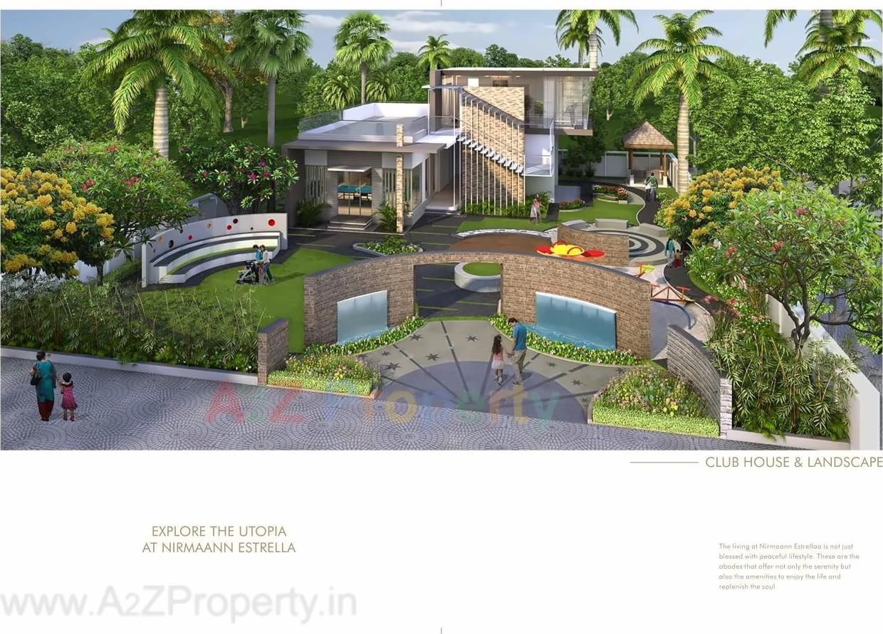 3D Elevation of real estate project Estrellaa located at Kondhwa-bk, Pune, Maharashtra