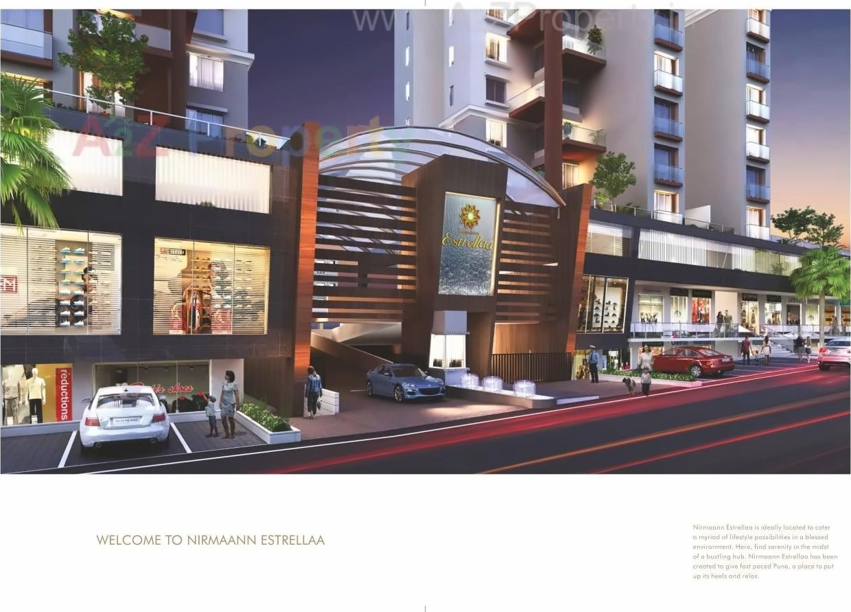 3D Elevation of real estate project Estrellaa located at Kondhwa-bk, Pune, Maharashtra