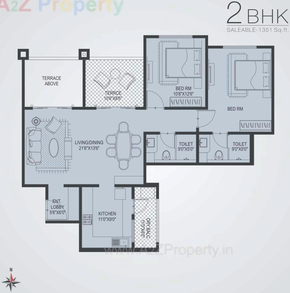 Layout of real estate project Eternia located at Hadapsar, Pune, Maharashtra