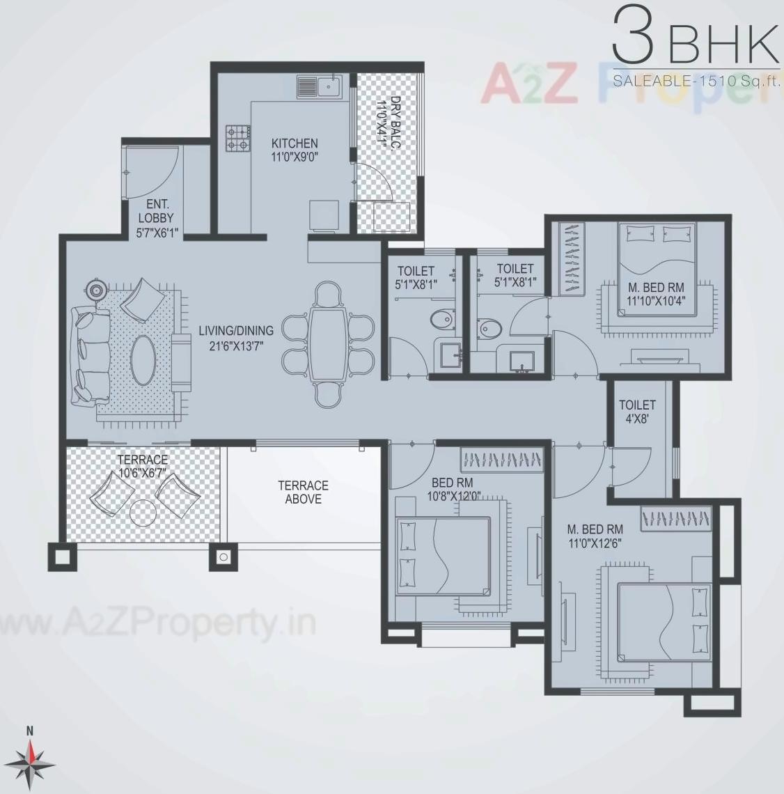 Layout of real estate project Eternia located at Hadapsar, Pune, Maharashtra