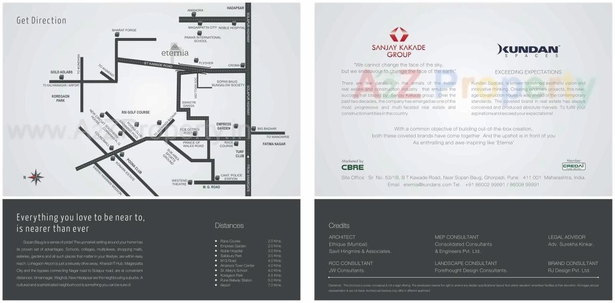 of real estate project Eternia located at Hadapsar, Pune, Maharashtra