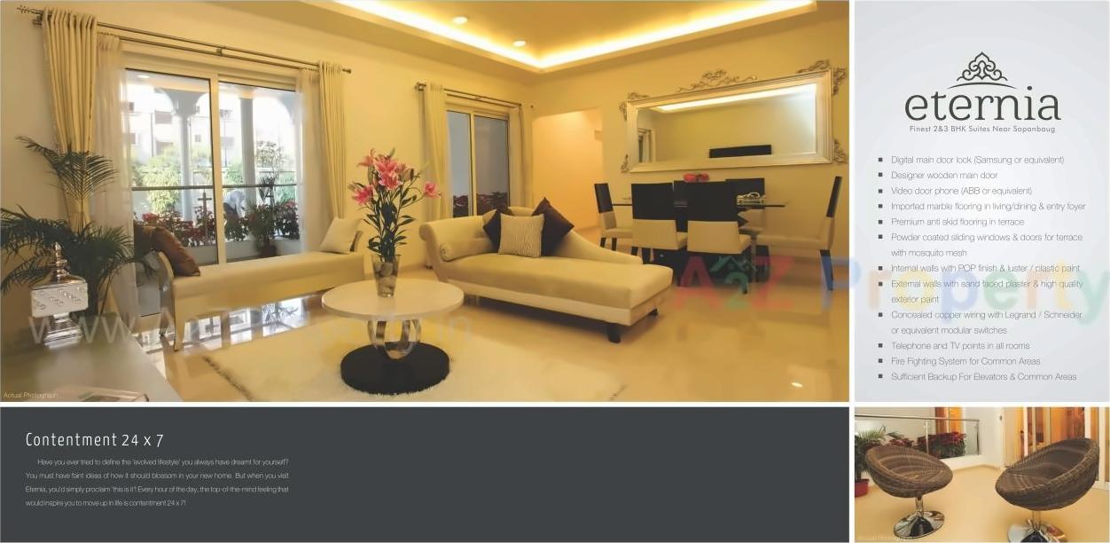 3D Elevation of real estate project Eternia located at Hadapsar, Pune, Maharashtra