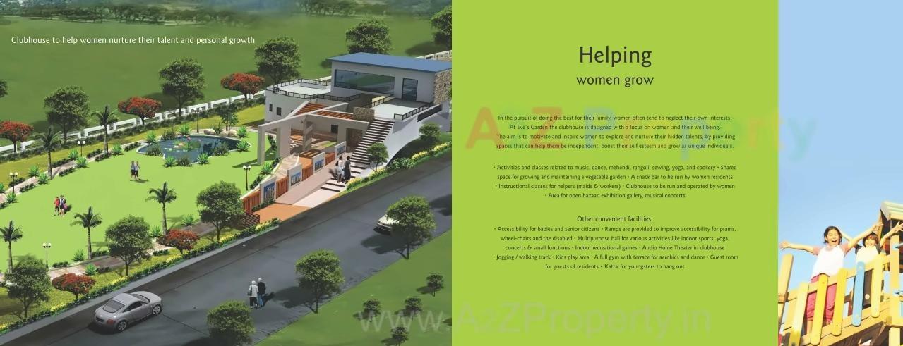 3D Elevation of real estate project Eves Garden located at Keshavnagarmundwa, Pune, Maharashtra