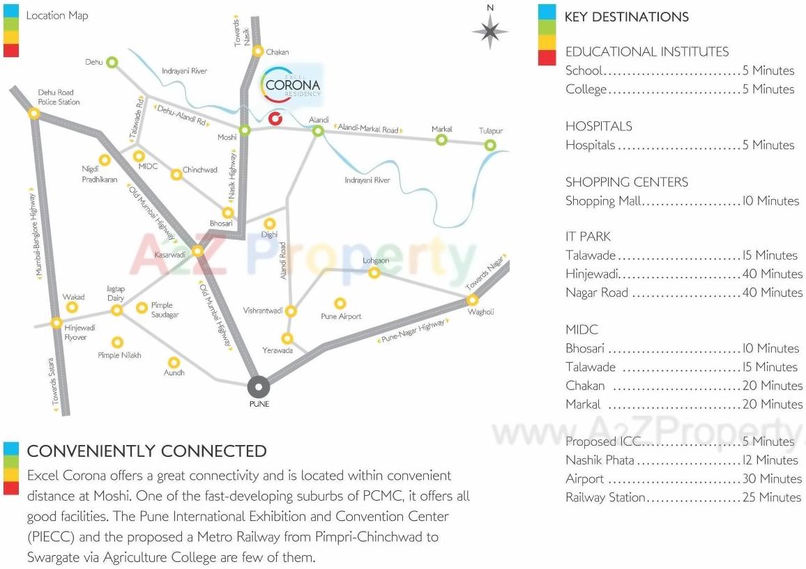  of real estate project Excel Corona Residency B located at Pimpri-chinchawad-m-corp, Pune, Maharashtra