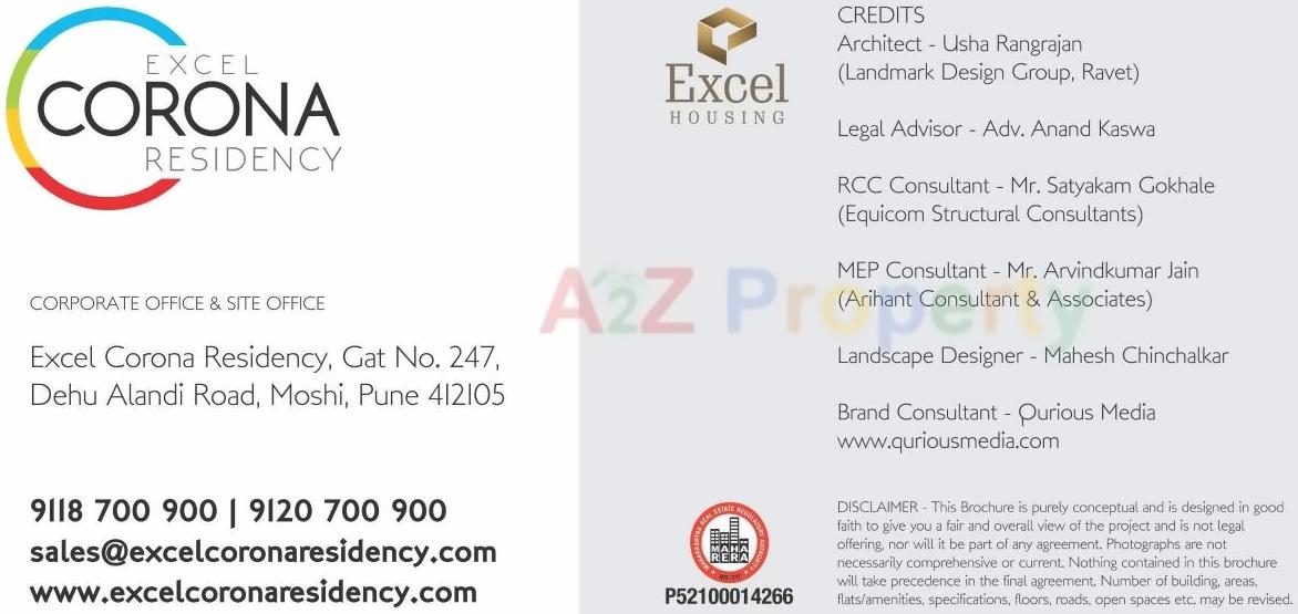  of real estate project Excel Corona Residency B located at Pimpri-chinchawad-m-corp, Pune, Maharashtra