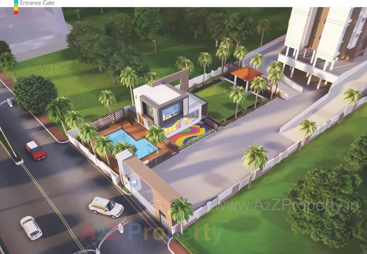 3D Elevation of real estate project Excel Corona Residency B located at Pimpri-chinchawad-m-corp, Pune, Maharashtra