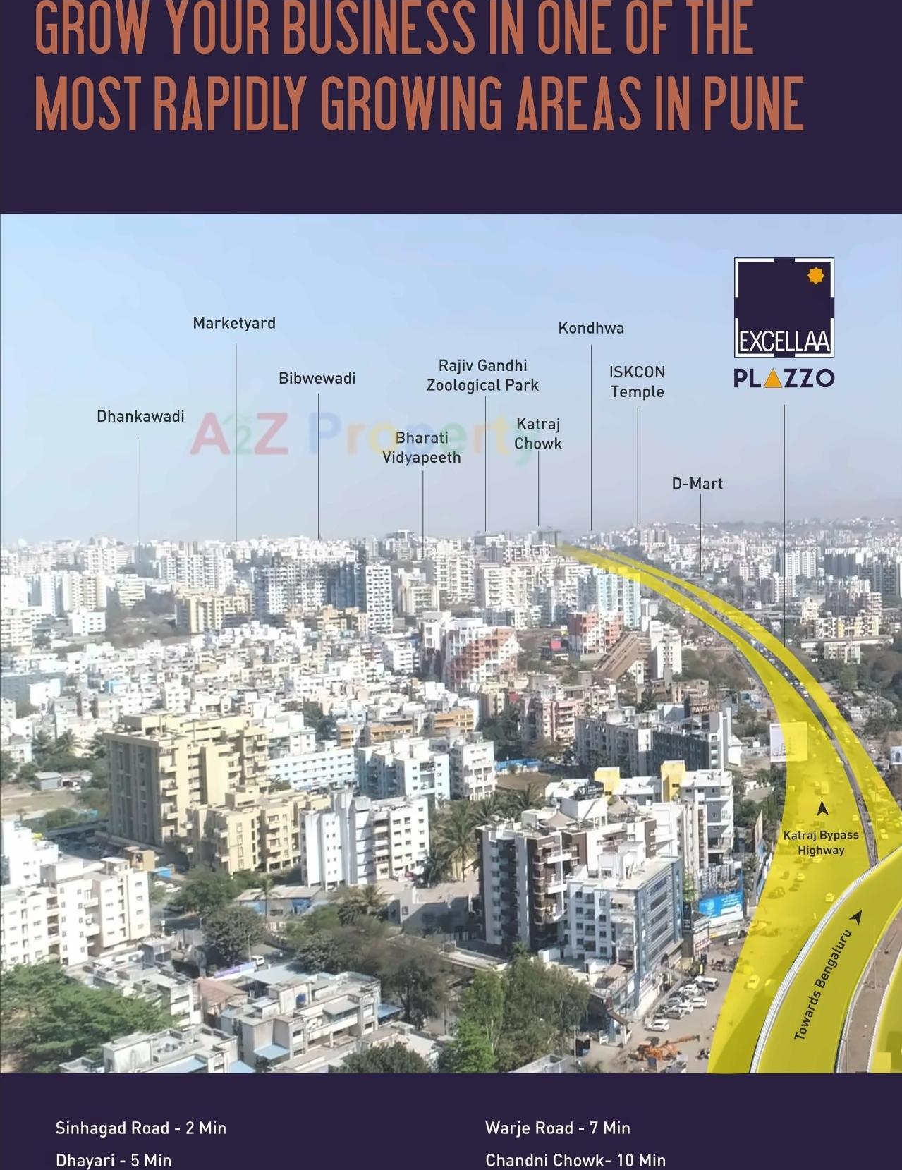 3D Elevation of real estate project Excellaa Plazzo located at Ambegaon-bk, Pune, Maharashtra