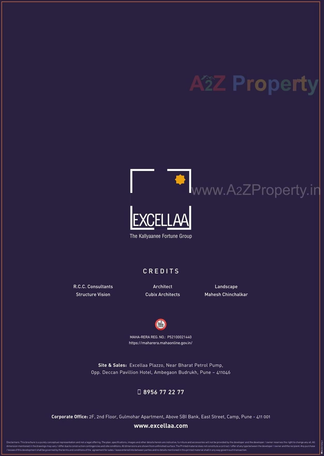  of real estate project Excellaa Plazzo located at Ambegaon-bk, Pune, Maharashtra