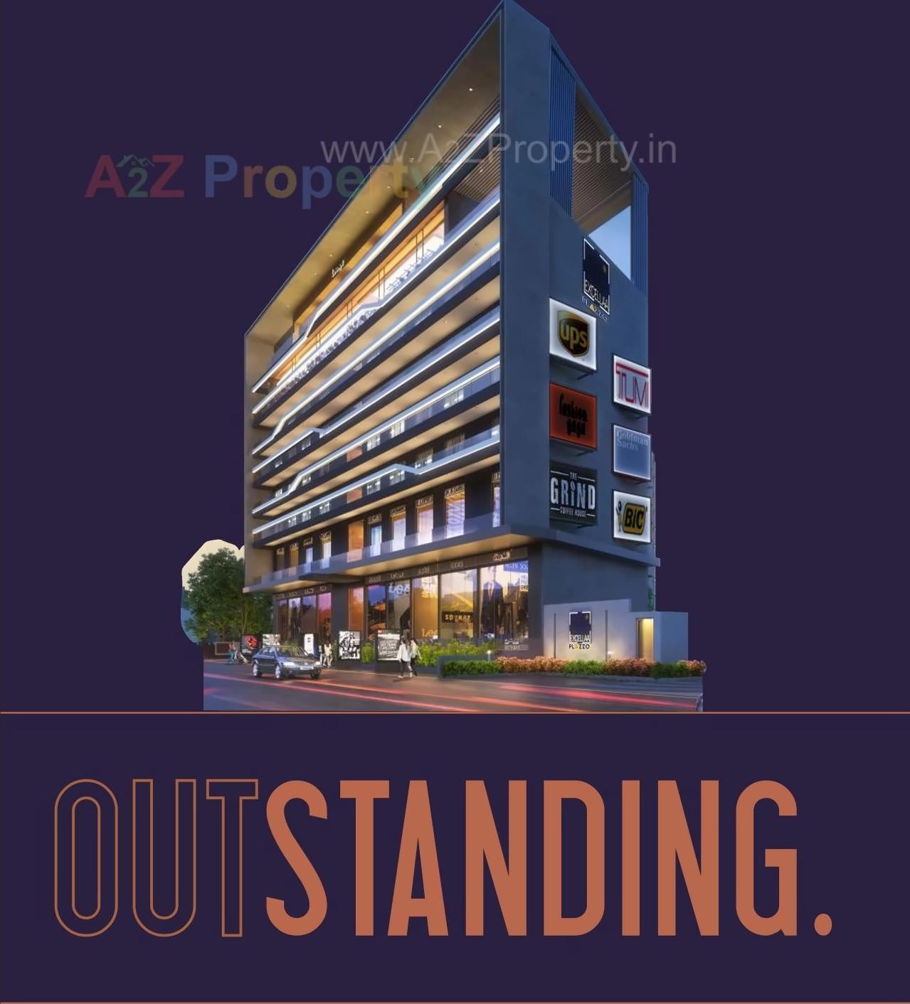 3D Elevation of real estate project Excellaa Plazzo located at Ambegaon-bk, Pune, Maharashtra