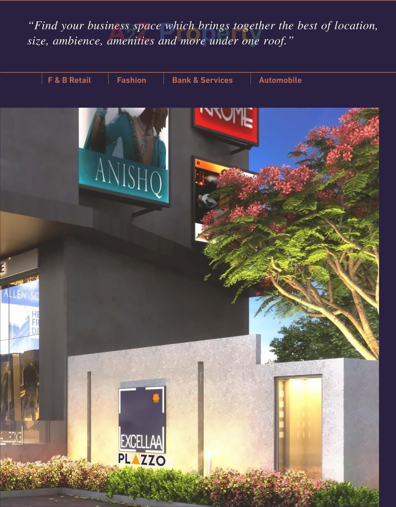 3D Elevation of real estate project Excellaa Plazzo located at Ambegaon-bk, Pune, Maharashtra