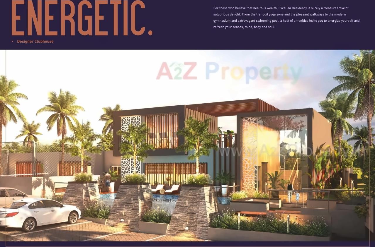 3D Elevation of real estate project Excellaa Residency located at Ambegaon-bk, Pune, Maharashtra