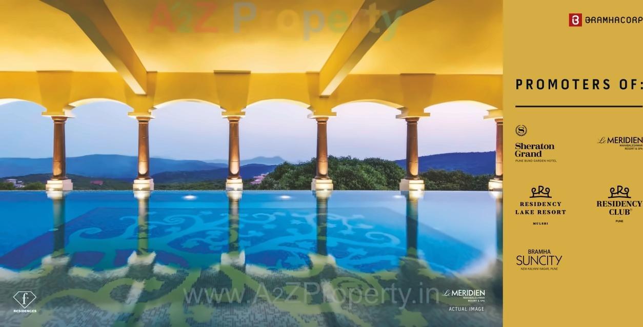 3D Elevation of real estate project F Residences T5 T6 T located at Vadgaonsheri, Pune, Maharashtra