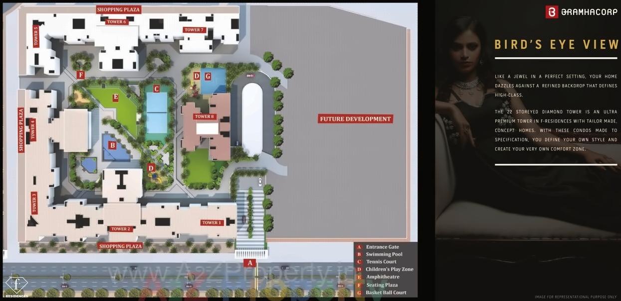  of real estate project F Residences T5 T6 T located at Vadgaonsheri, Pune, Maharashtra