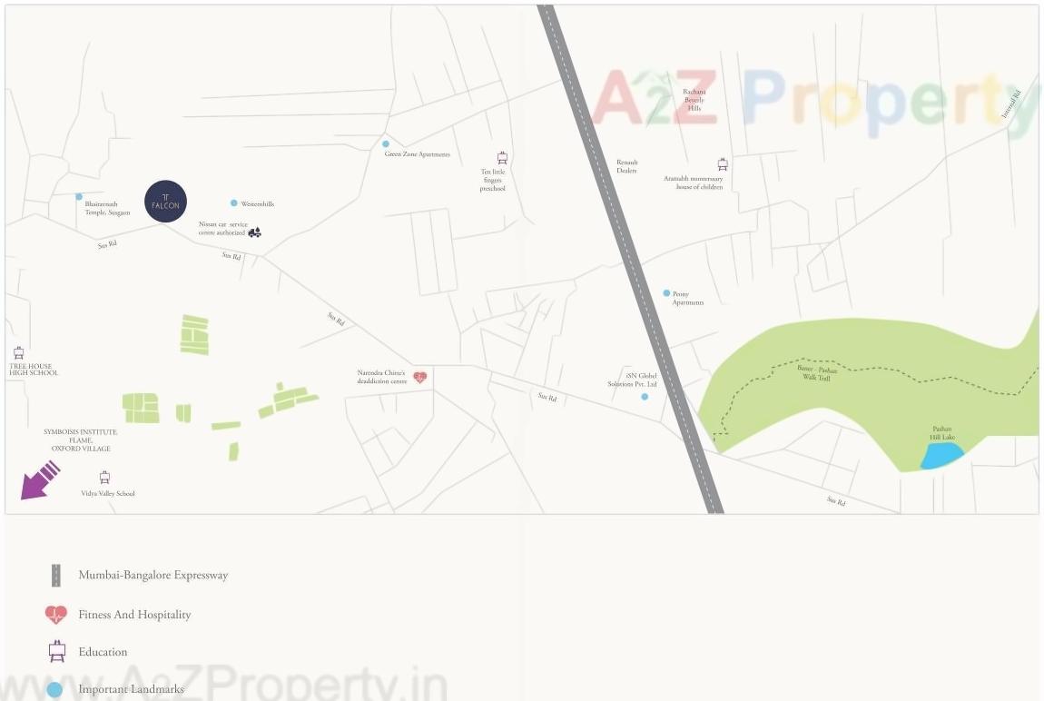  of real estate project Falcon located at Sus, Pune, Maharashtra