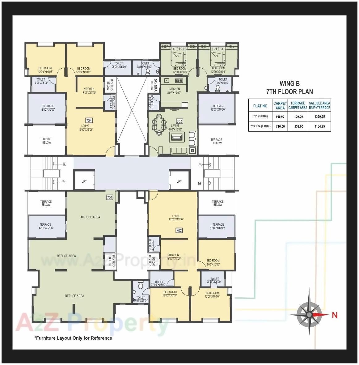 Layout of real estate project Favolosa located at Pune-m-corp, Pune, Maharashtra