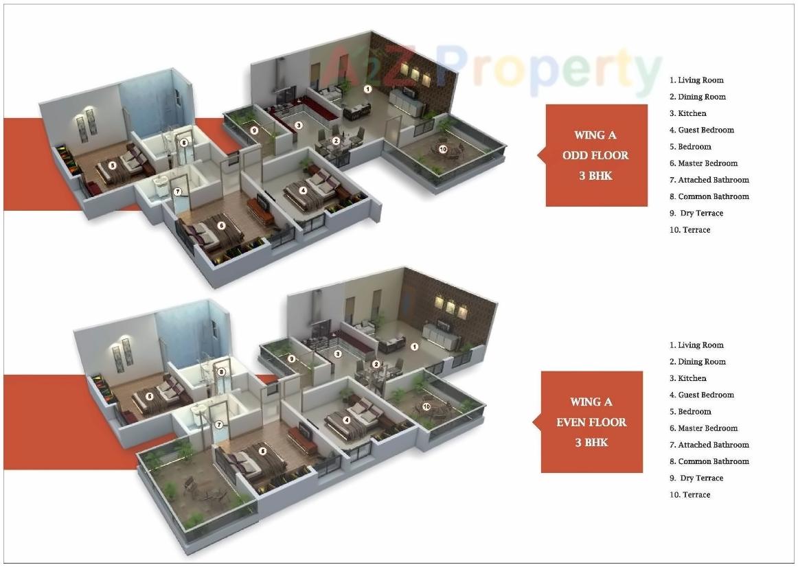 Layout of real estate project Favolosa located at Pune-m-corp, Pune, Maharashtra