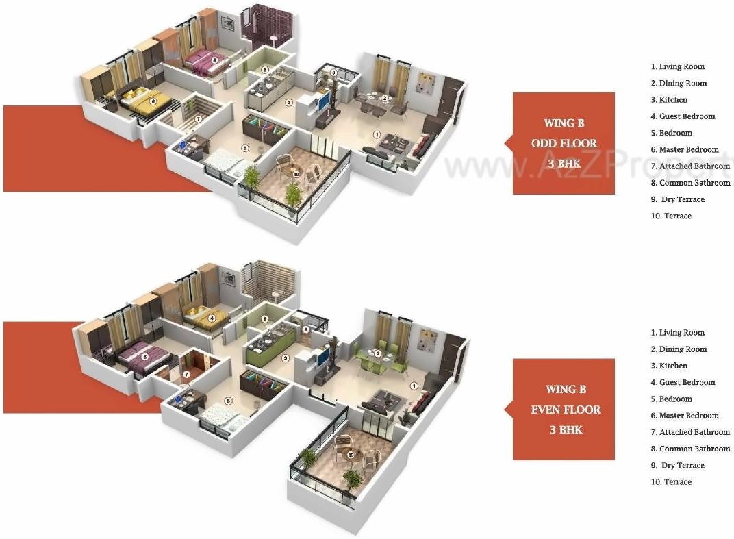 Layout of real estate project Favolosa located at Pune-m-corp, Pune, Maharashtra