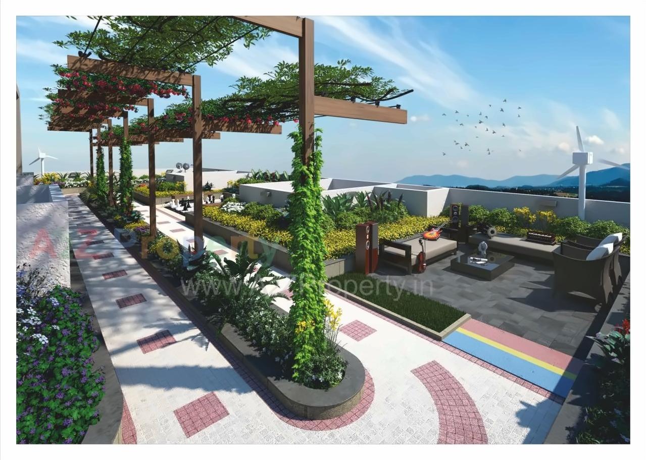 3D Elevation of real estate project Feel Bliss located at Bavadhan-bk, Pune, Maharashtra