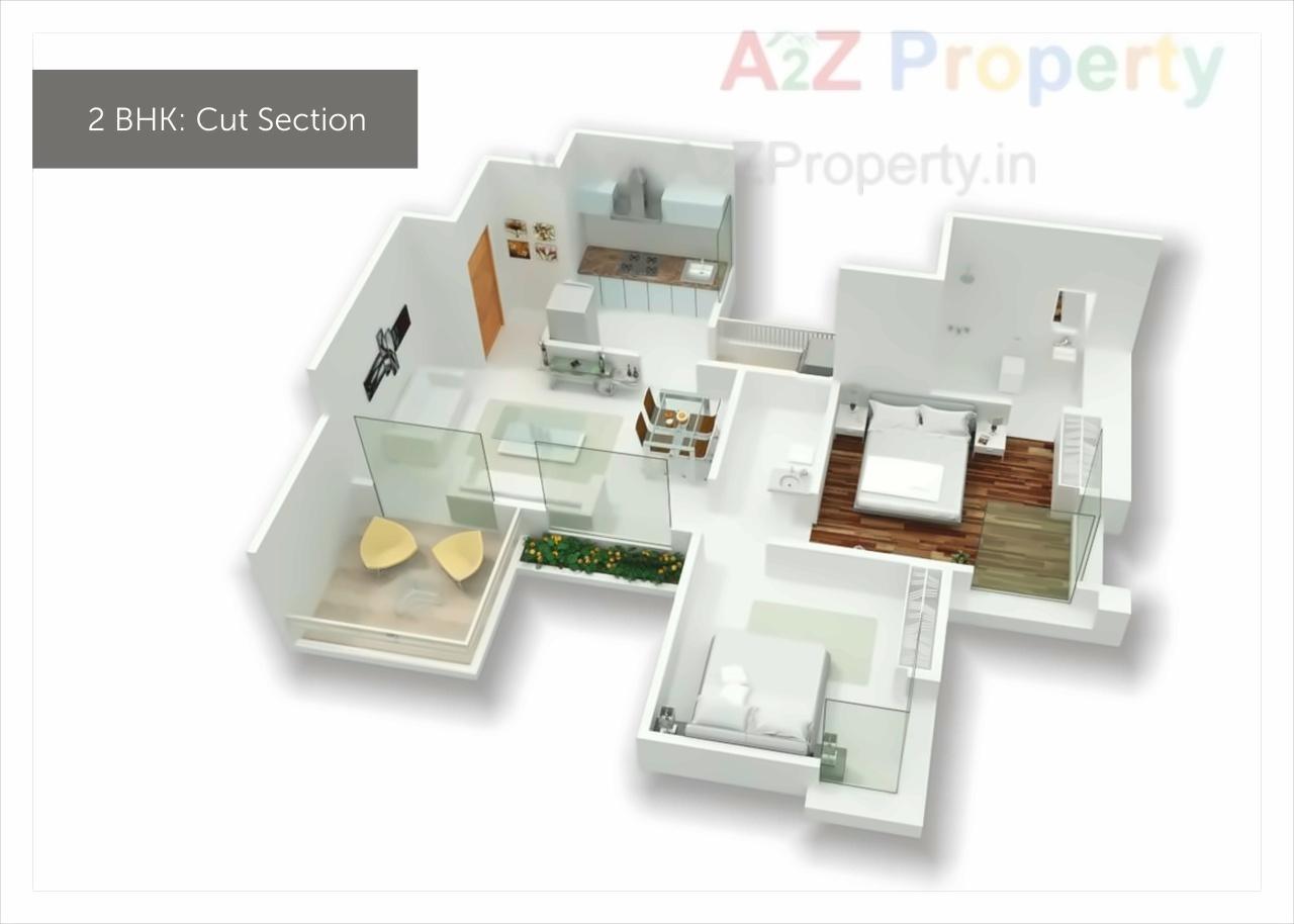 Layout of real estate project Feel Bliss located at Bavadhan-bk, Pune, Maharashtra