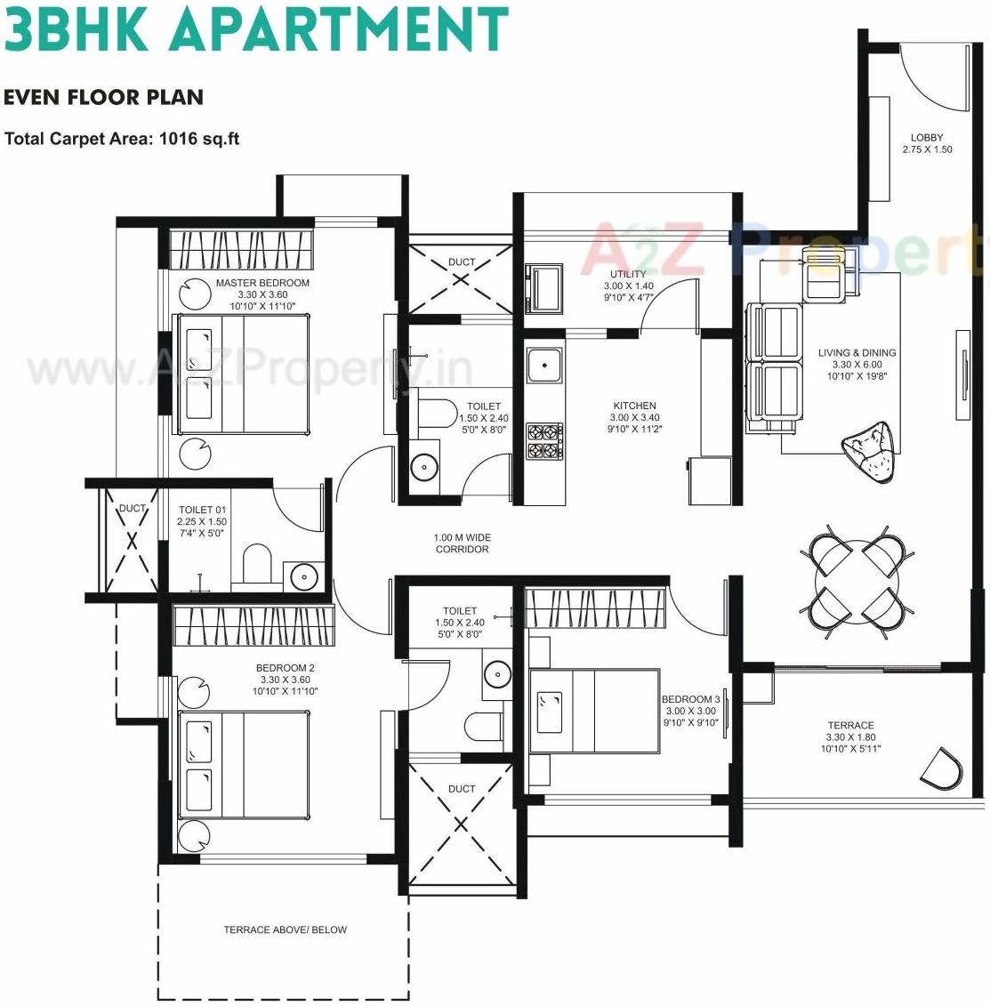 Layout of real estate project Florida River Walk located at Keshavnagarmundwa, Pune, Maharashtra