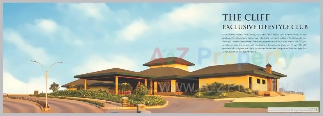 3D Elevation of real estate project Forest Trails Athashri located at Bhugaon, Pune, Maharashtra