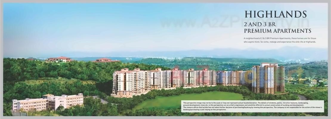 3D Elevation of real estate project Forest Trails Athashri located at Bhugaon, Pune, Maharashtra