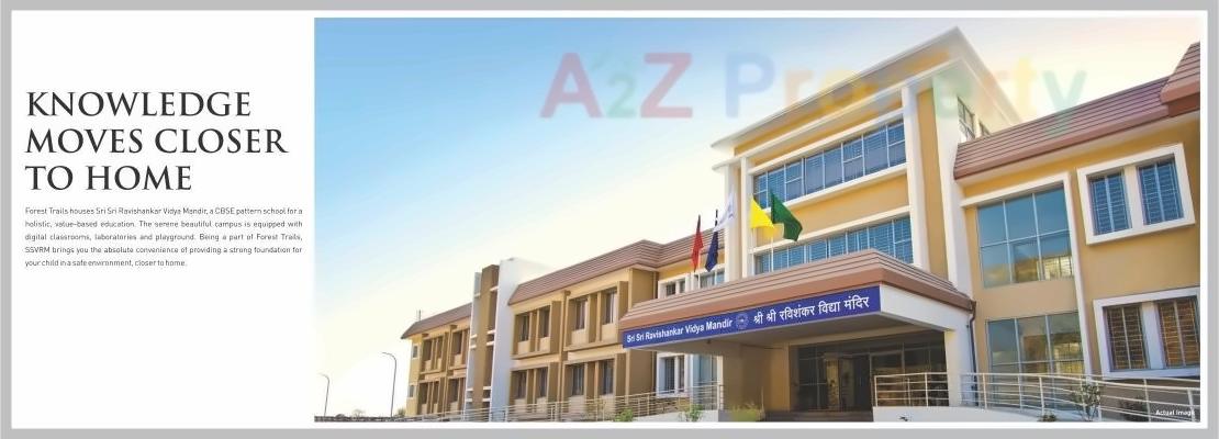 3D Elevation of real estate project Forest Trails Athashri located at Bhugaon, Pune, Maharashtra