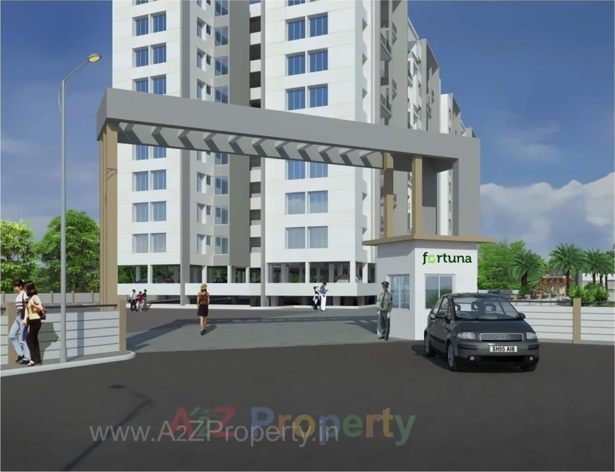 3D Elevation of real estate project Fortuna located at Pune-m-corp, Pune, Maharashtra