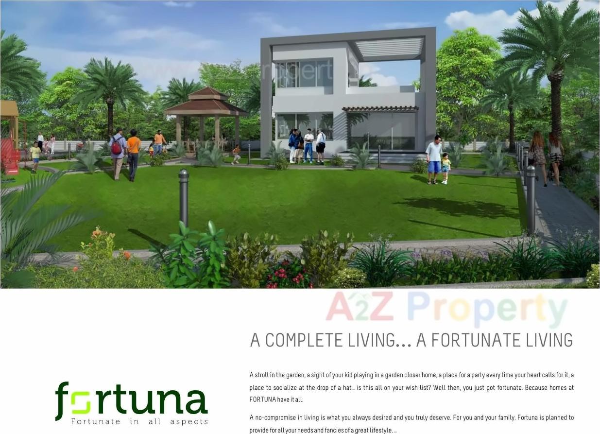 3D Elevation of real estate project Fortuna located at Pune-m-corp, Pune, Maharashtra