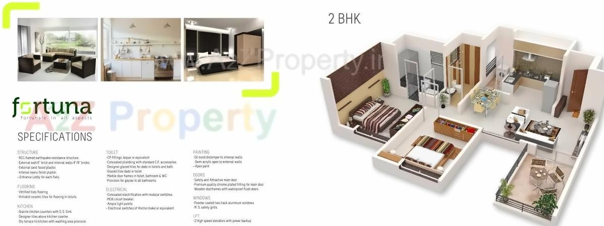  of real estate project Fortuna located at Pune-m-corp, Pune, Maharashtra