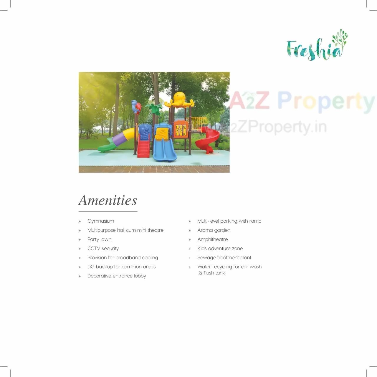  of real estate project Freshia located at Sus, Pune, Maharashtra