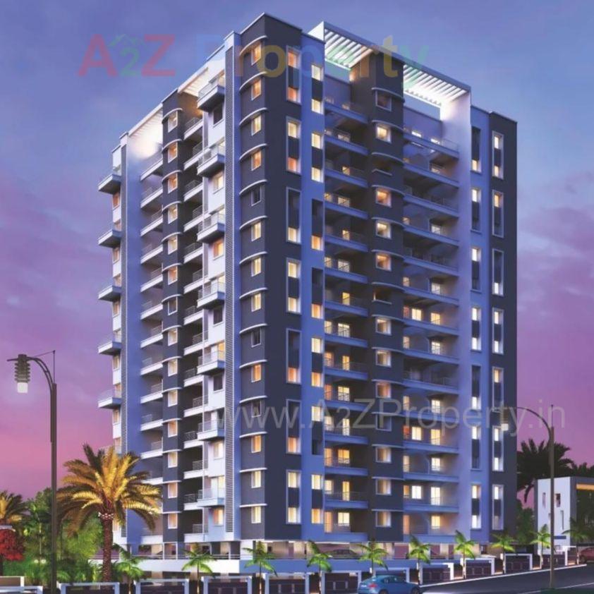 3D Elevation of real estate project Freshia located at Sus, Pune, Maharashtra