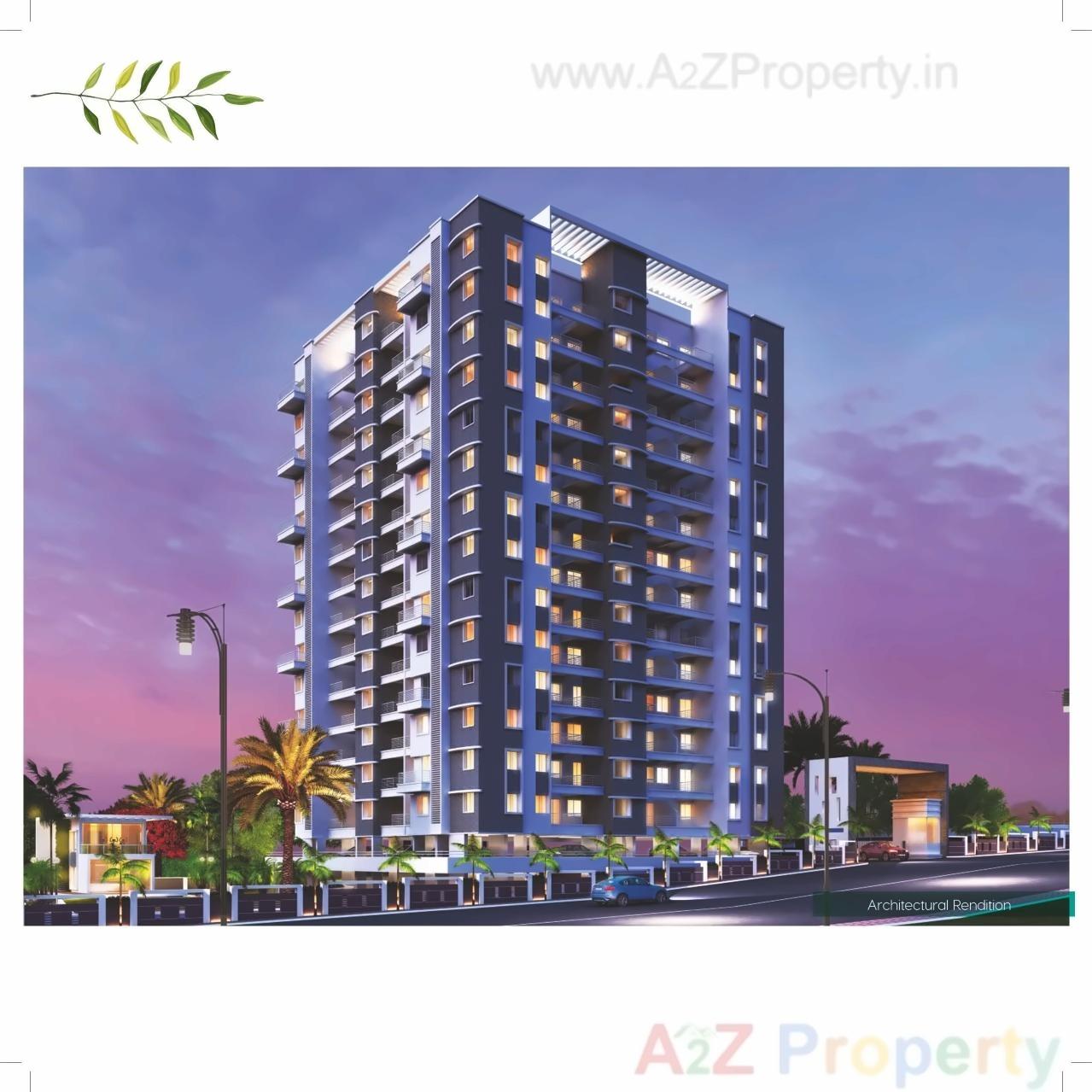 3D Elevation of real estate project Freshia located at Sus, Pune, Maharashtra