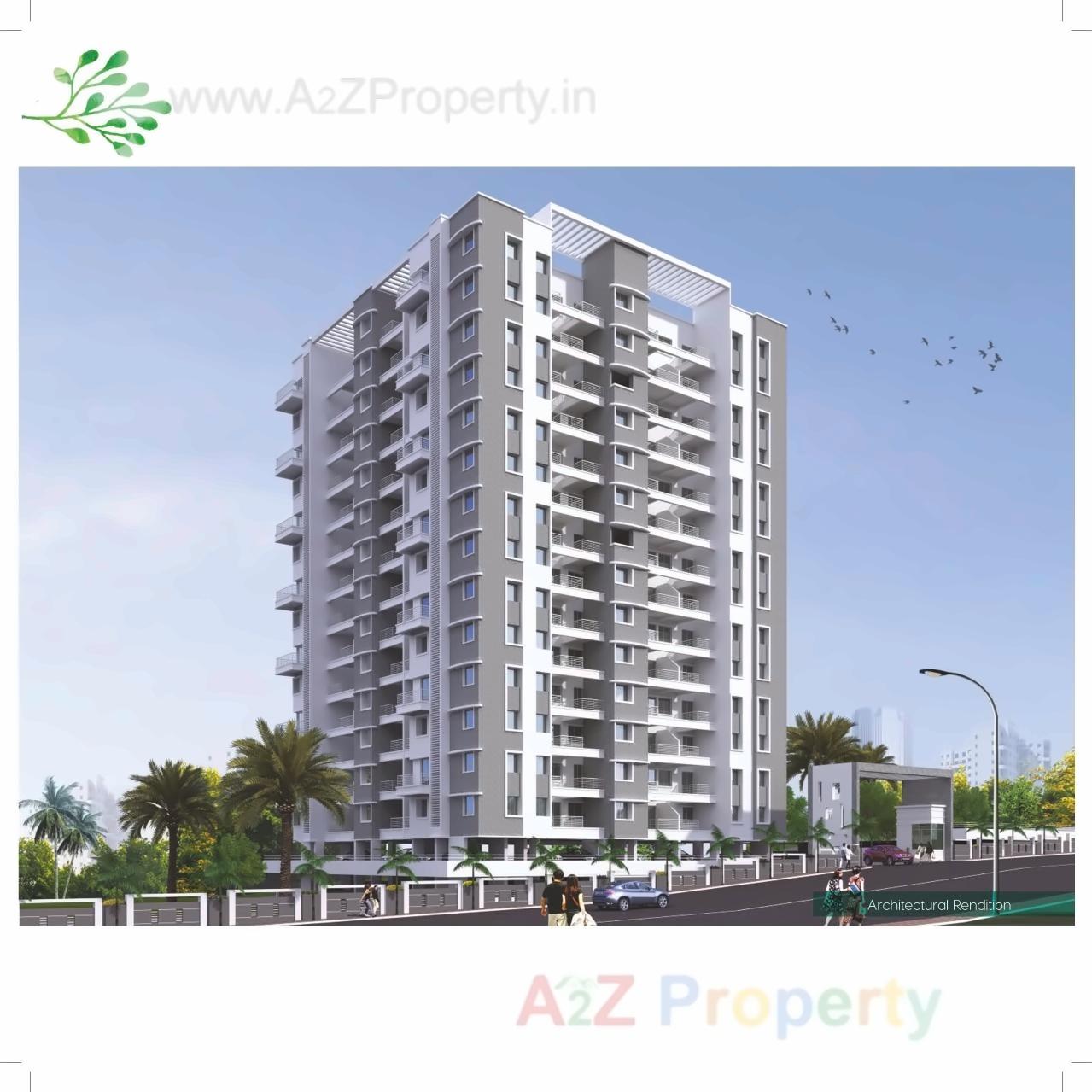 3D Elevation of real estate project Freshia located at Sus, Pune, Maharashtra