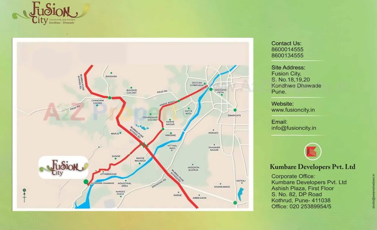  of real estate project Fusion City located at Kondhve-dhawade, Pune, Maharashtra