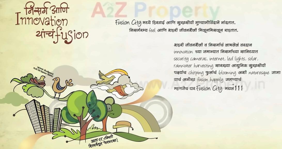  of real estate project Fusion City located at Kondhve-dhawade, Pune, Maharashtra